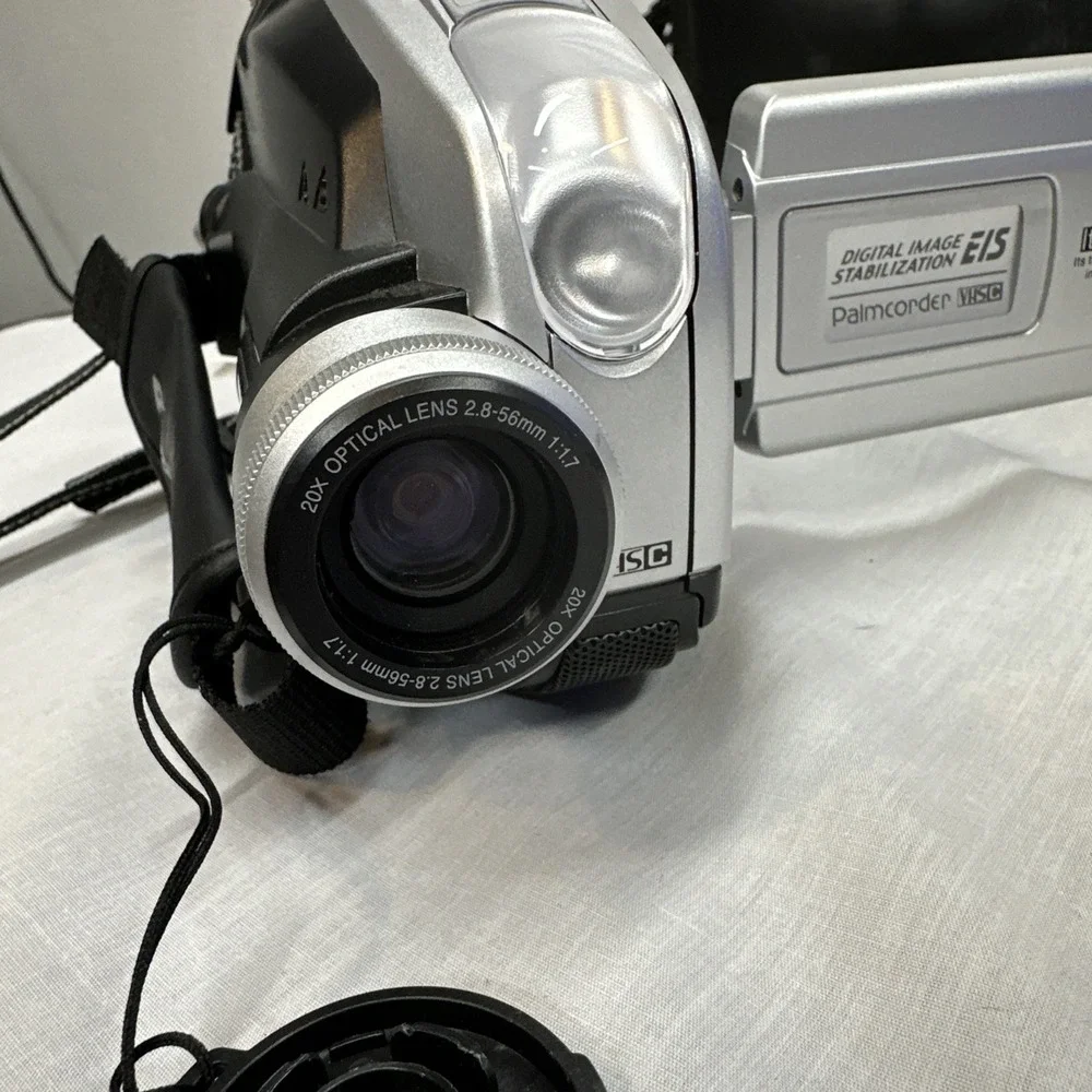 Panasonic PV-L354D VHS-C Camcorder silver EXCELLENT condition (tested) Needs Bat